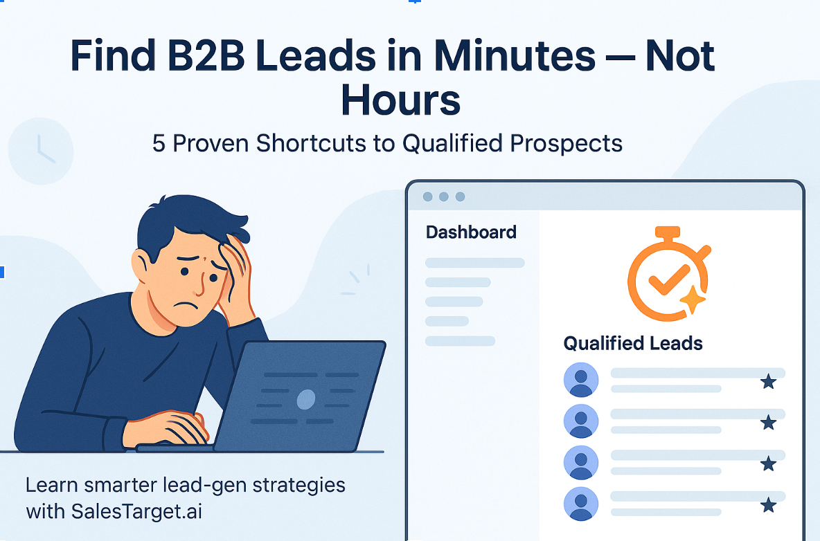 5 Instant Ways to Find Qualified B2B Leads (Without Wasting Hours)