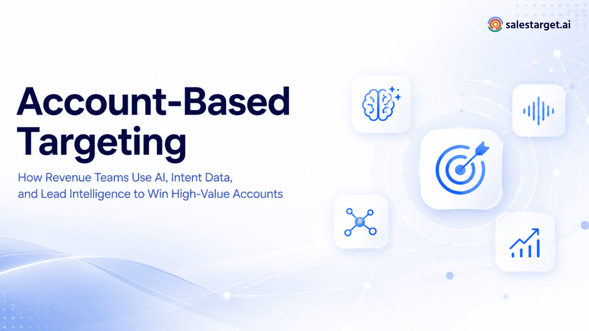 Account-Based Targeting: The Modern GTM Playbook for B2B Revenue Teams