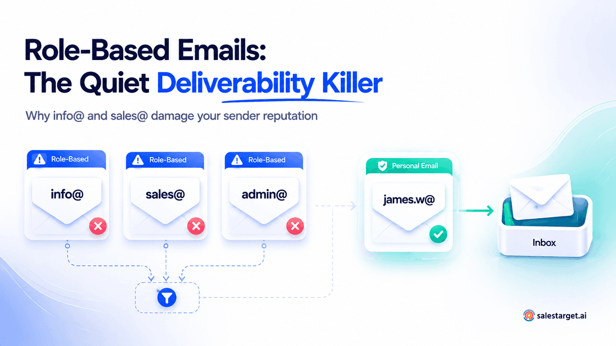 What Is a Role-Based Email Address? Why It Hurts Outreach
