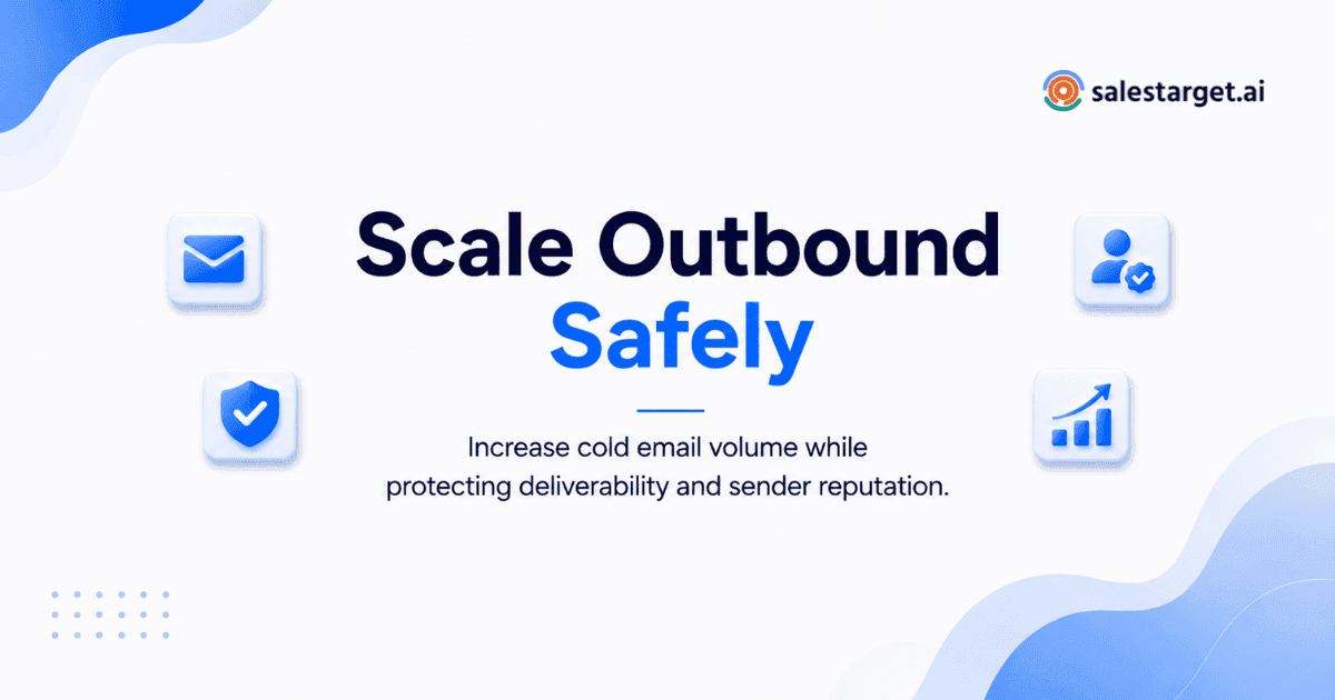 How Can You Scale Outbound Sales Without Hurting Email Deliverability?