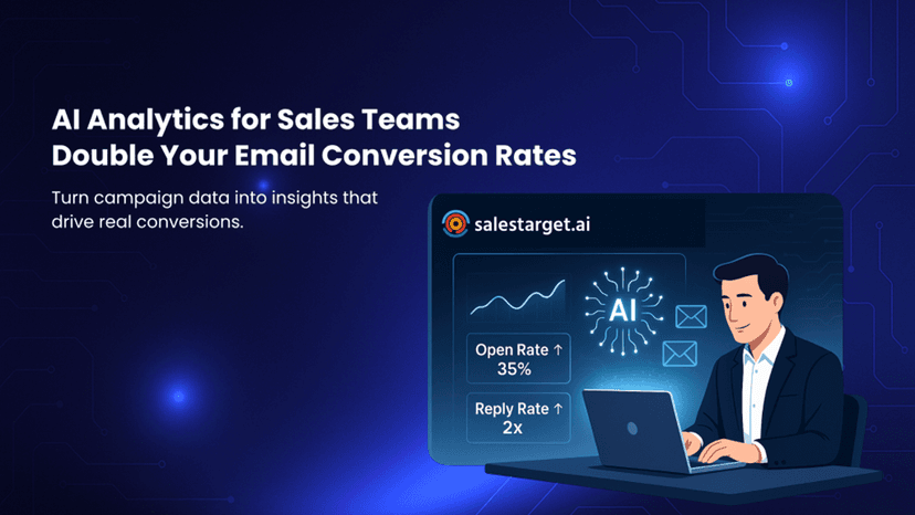 AI Analytics for Sales Teams: How Data Can 2× Your Email Conversion Rates