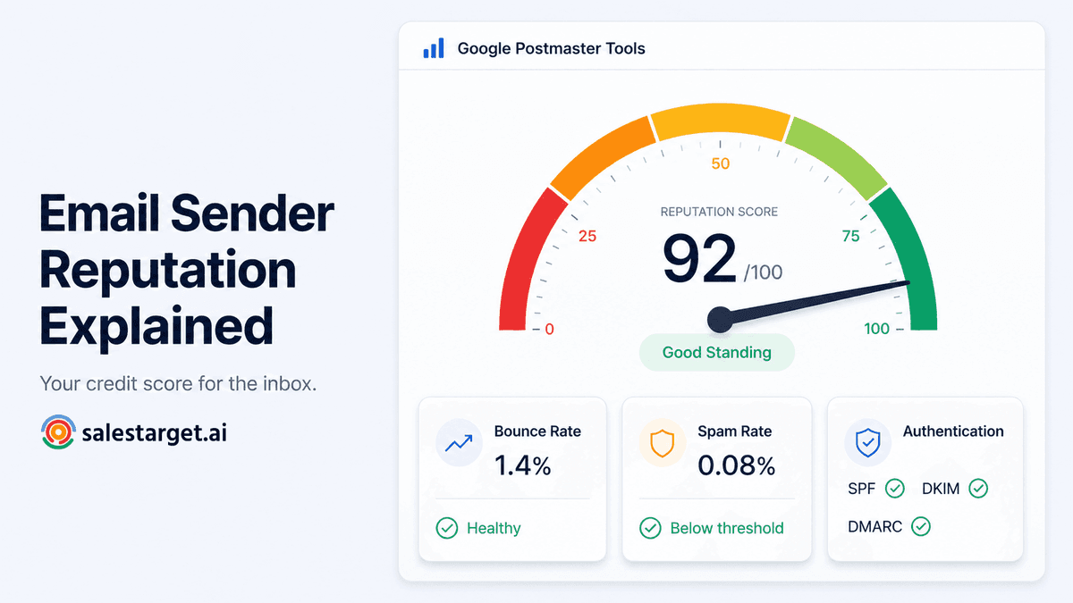 Email Sender Reputation Explained: What It Is, How It's Scored, and How to Protect It
