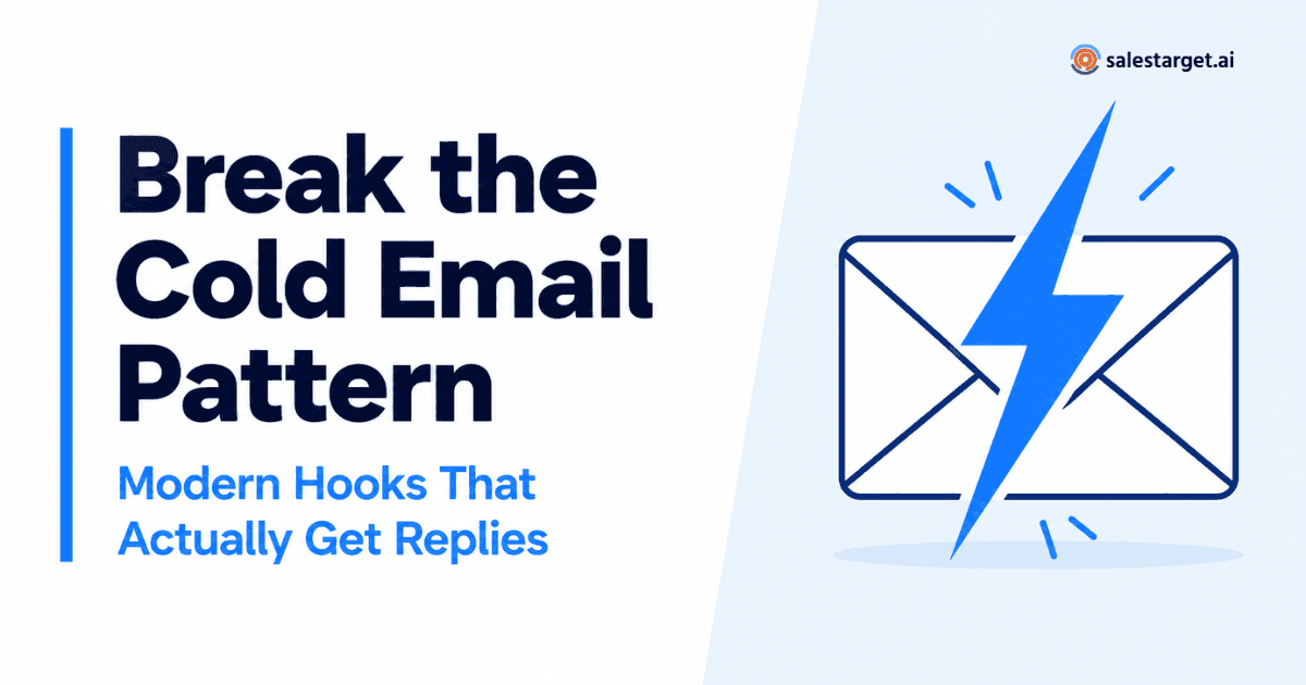 Cold Email Pattern Interrupts That Actually Get Replies (And the Ones That Now Feel Cringey)