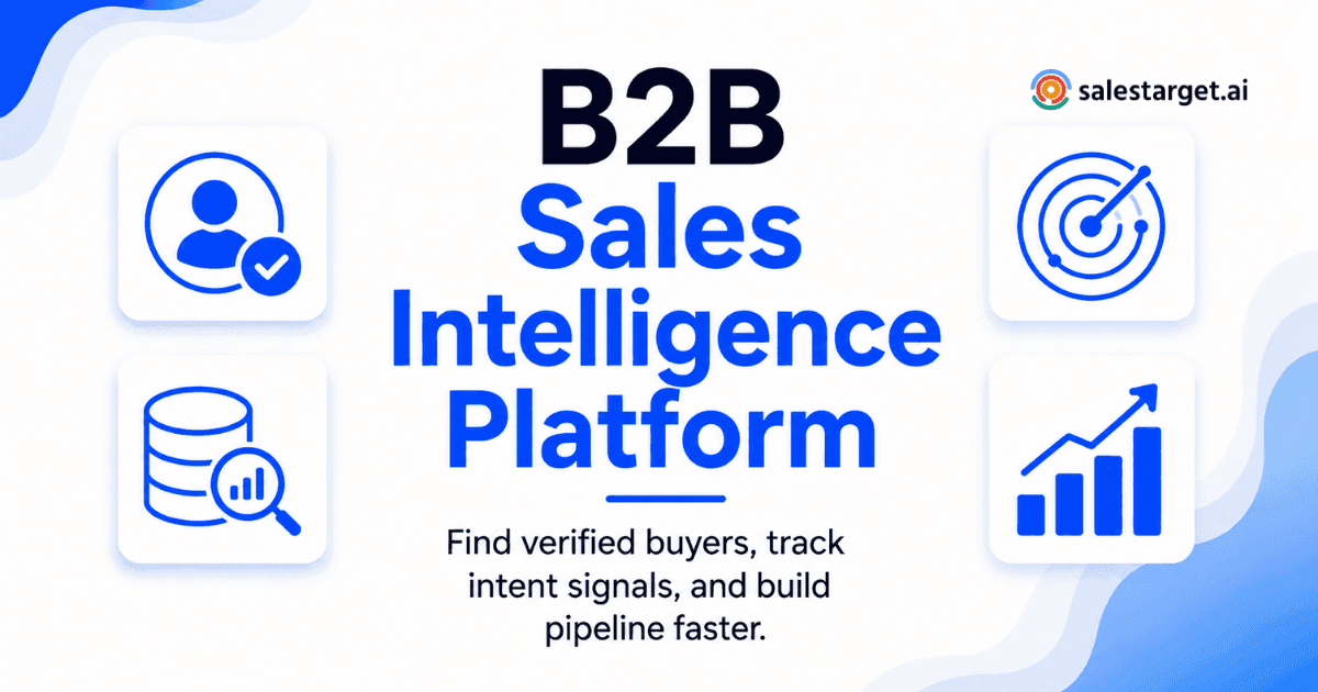 What Is the Best Sales Intelligence Platform for B2B Sales Teams?