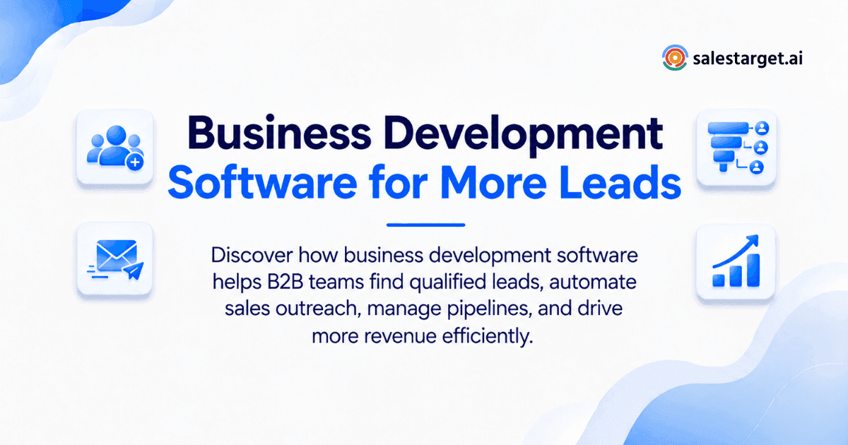 How Can Business Development Software Help Generate More Leads and Sales?