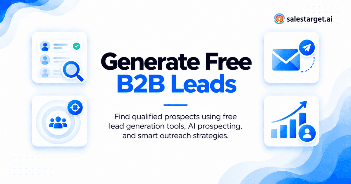 How Can You Generate Free Leads for Your Business Using Proven Lead Generation Strategies and Tools?