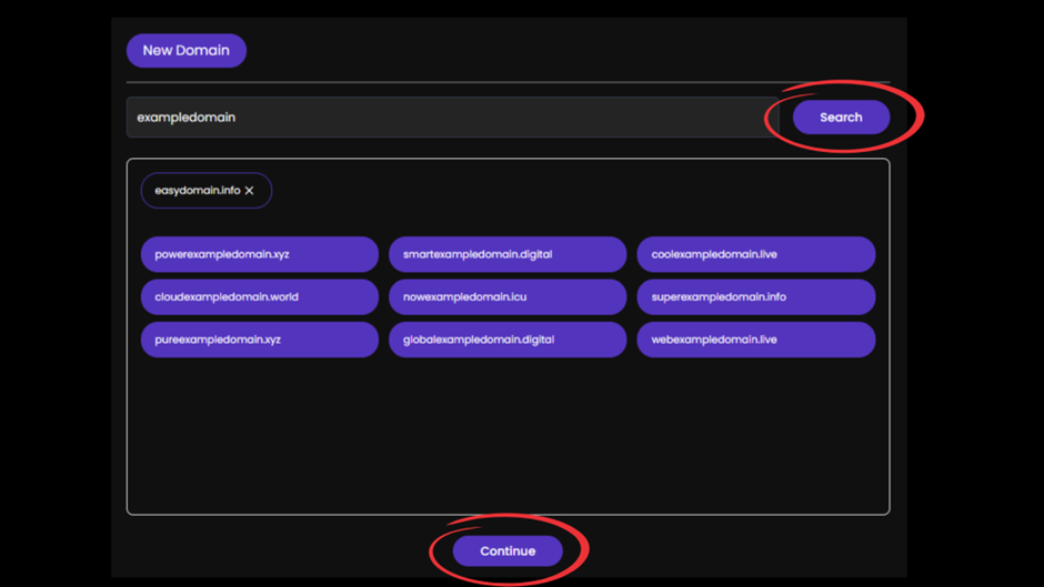 Setting Salestarget Account