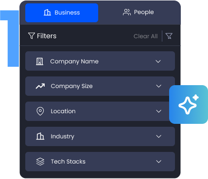 Search with AI or use filters